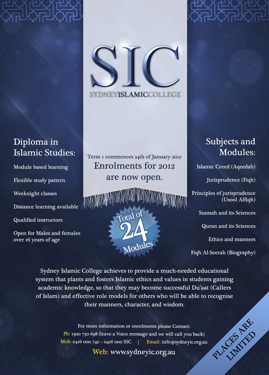 Sydney IC 2012 Enrollment